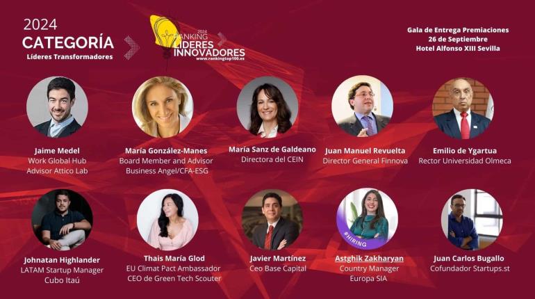 Reconocen a Emilio de Ygartua como Líder Transformador en Ranking de Líderes Innovadores