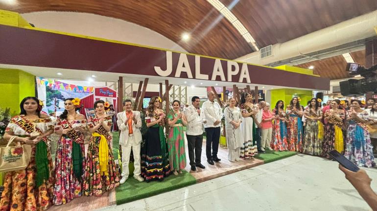 Destaca Jalapa riquezas productivas, artesanales y gastronómicas en su stand de la Feria