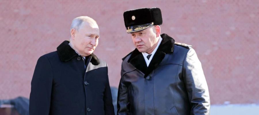 Destituye Putin a Sergei Shoigu como ministro de Defensa de Rusia