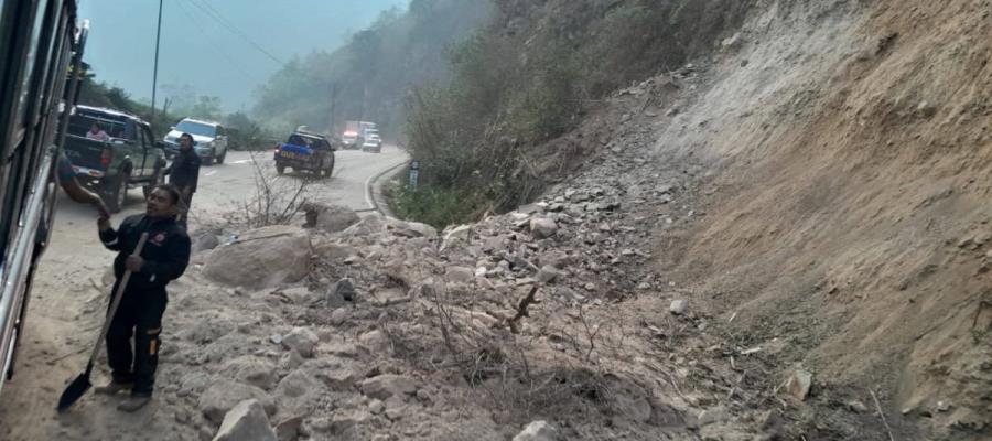 Sismo en Chiapas deja derrumbes y daños en infraestructura en Guatemala