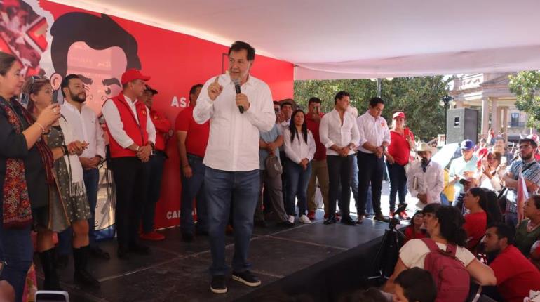 Noroña llama "alcalde pedorro" a candidato a la presidencia municipal de Hermosillo