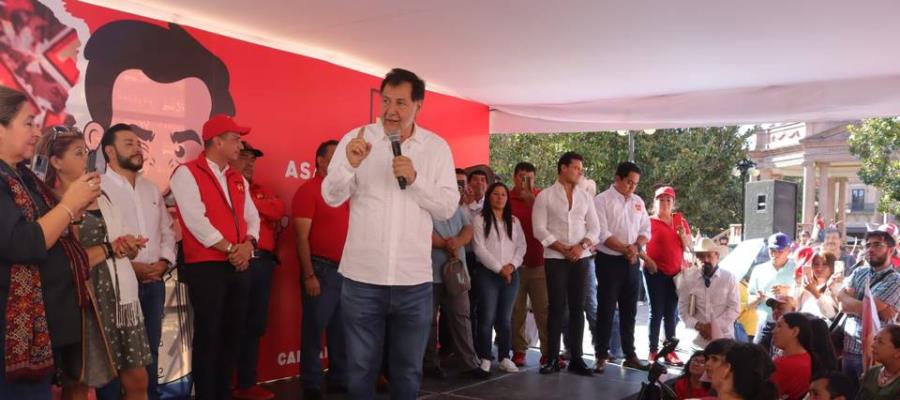 Noroña llama "alcalde pedorro" a candidato a la presidencia municipal de Hermosillo