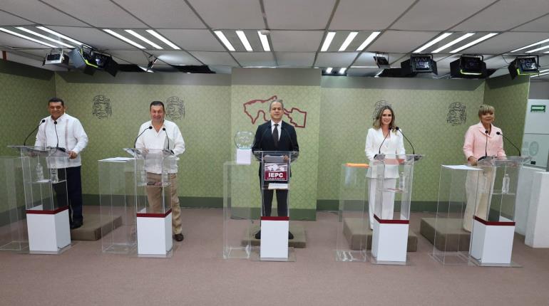 Acusaciones y reproches marcan segundo debate entre candidatos a la gubernatura