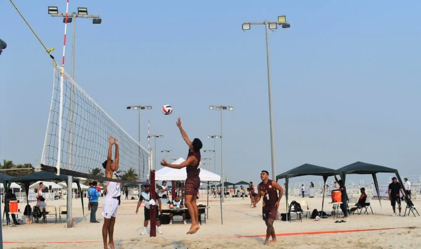 Avanza delegación tabasqueña de voleibol de playa en los Nacionales Conade