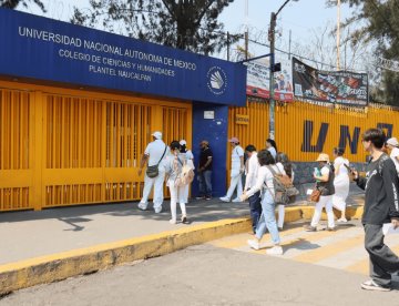 UNAM a clases en línea en CCH Naucalpan tras hechos violentos