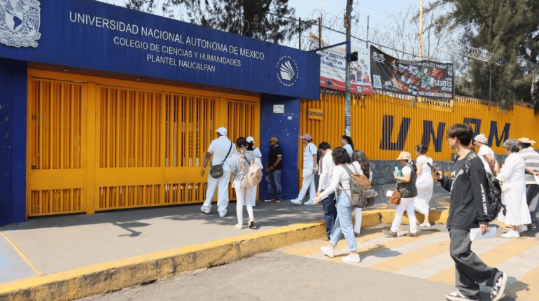 UNAM a clases en línea en CCH Naucalpan tras hechos violentos