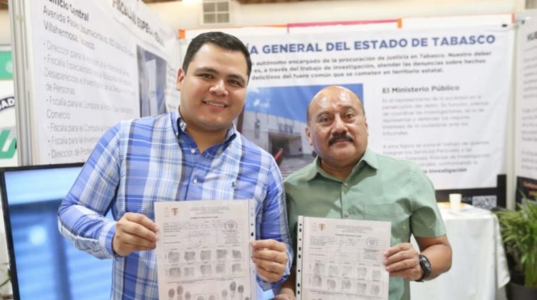 Más de mil ciudadanos tramitaron Cédula de Identificación de Personas en la Feria Tabasco