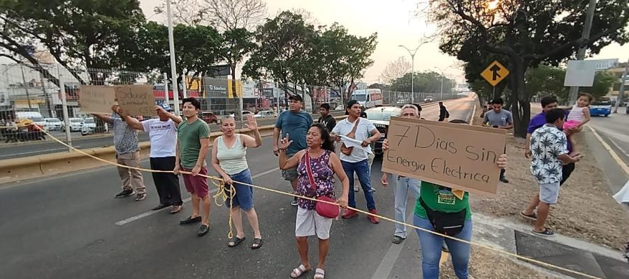 Beaurregard recomienda a ciudadanos sin luz organizarse para bloquear calles