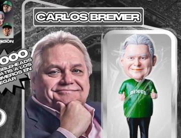 Olmecas regalará bobbleheads de Carlos Bremer en homenaje al empresario