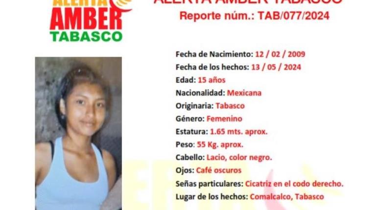 Activan Alerta Amber para encontrar a Alondra de la Cruz