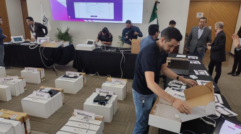 Realiza INE protocolo de verificación de urnas electrónicas para el voto en el extranjero