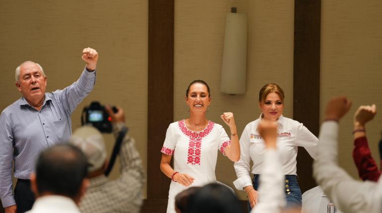 "Del otro lado ya reconocieron su derrota", señala Sheinbaum ante retos de declinación entre sus contrincantes