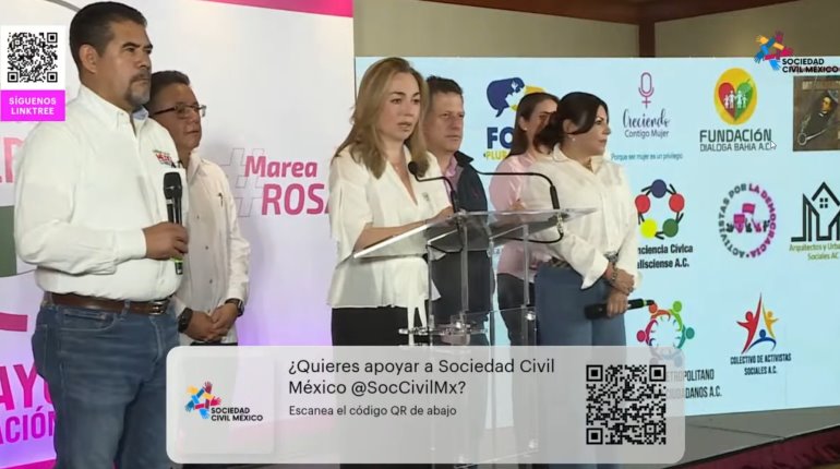 Xóchitl y Taboada serán los oradores principales de la marcha ´Marea Rosa´