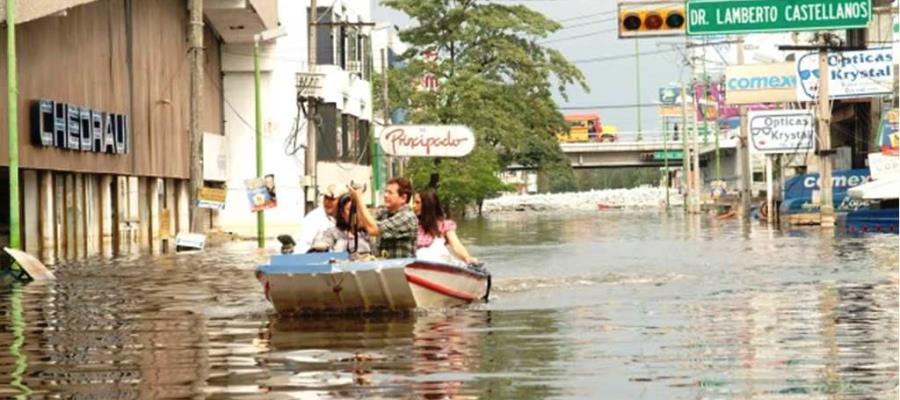 Más de 600 mil tabasqueños susceptibles a inundarse reporta PC