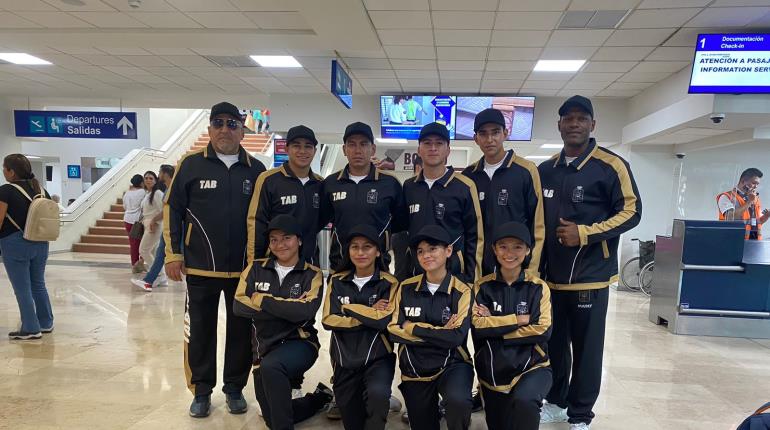 Delegación tabasqueña de Beisbol 5 viaja a Guadalajara para participar en Nacionales Conade