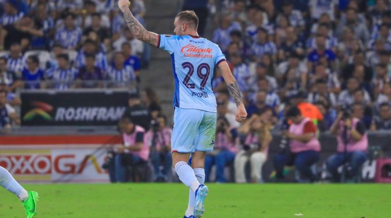 Cruz Azul vence 1-0 a Rayados y saca ventaja en ida de semifinales de Liga Mx