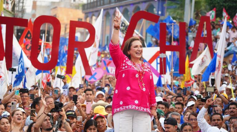 Cierre de campaña en CDMX de Xóchitl será con marcha "Marea Rosa": Cortázar