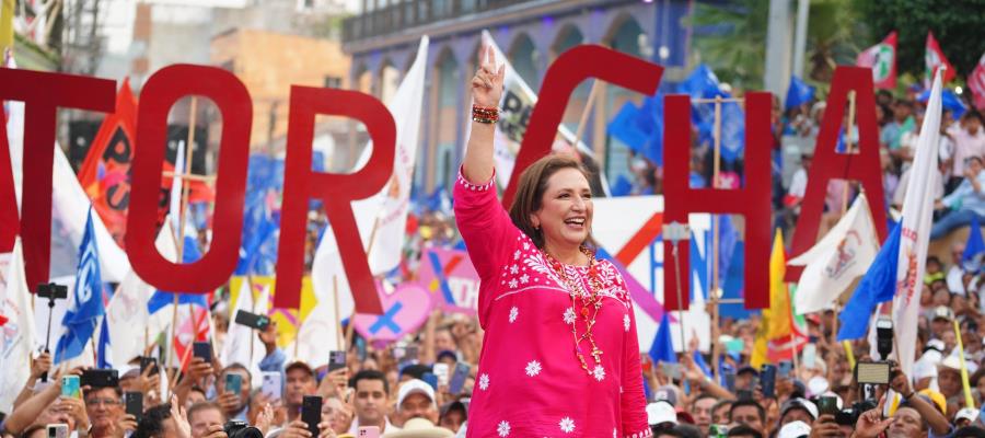 Cierre de campaña en CDMX de Xóchitl será con marcha "Marea Rosa": Cortázar