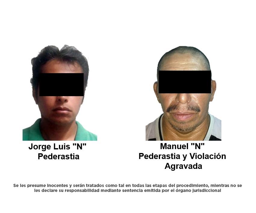 Detienen a 4 agresores sexuales en Jalapa, Huimanguillo y Paraíso