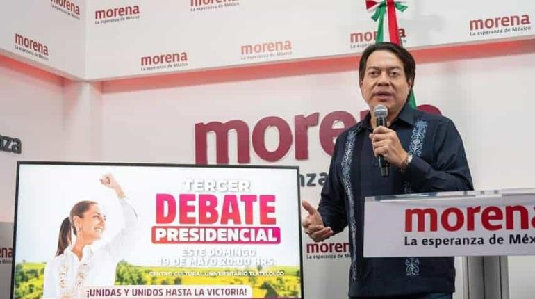 Mario Delgado acusa a la derecha de promover el miedo para que la gente no salga a votar