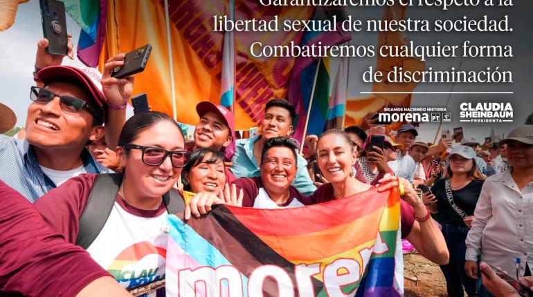 Sheinbaum advierte que faltan políticas públicas para evitar exclusión de la comunidad LGBTI