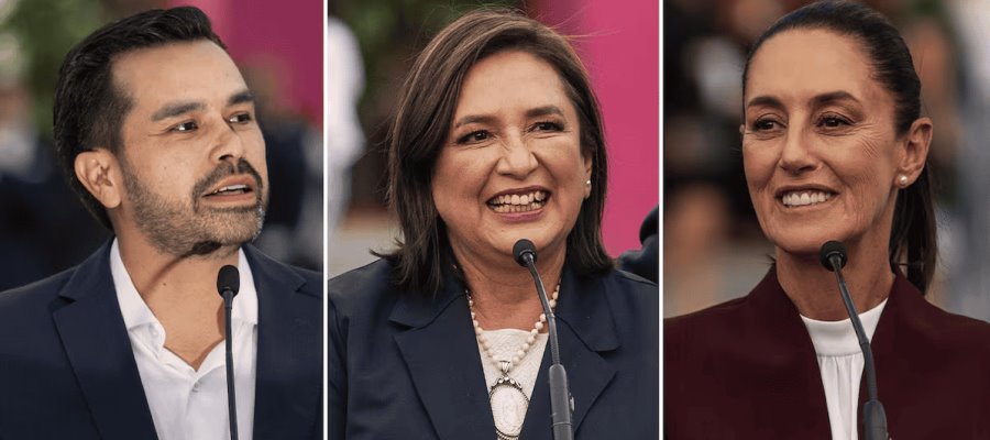 Hoy último debate entre Sheinbaum, Xóchitl y Máynez de cara al 2 de junio