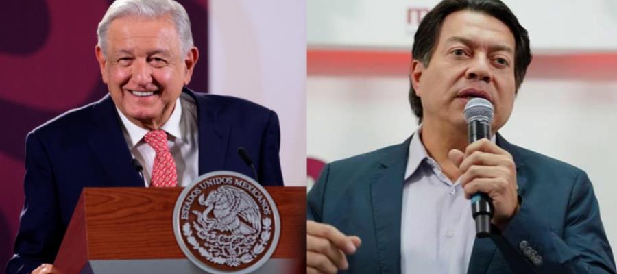 "Que lo resuelva él" responde Obrador sobre acusaciones contra Delgado por presunto huachicol 