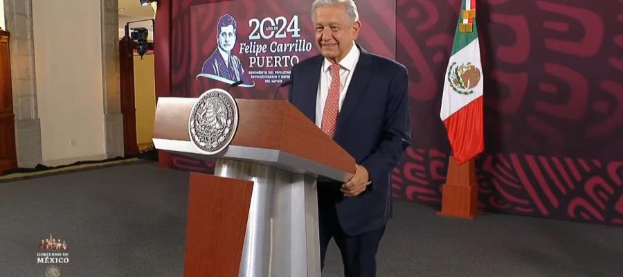 En México se garantizan libertades y va "requetebién": AMLO tras ´Marea Rosa´ y debate presidencial 