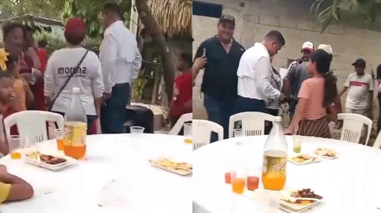 "No les vaya a caer mal el horneado": Ovidio Peralta tras ser "corrido" de fiesta en Comalcalco