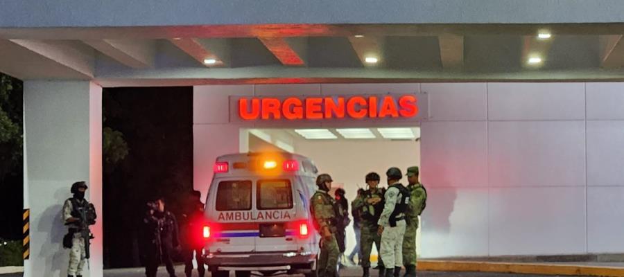 Un muerto y 2 heridos, deja ataque en hospital de Culiacán