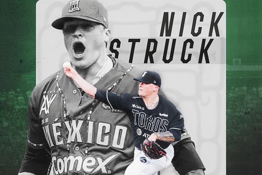 Nick Struck 3er Olmeca convocado al juego de estrellas 2024 de la LMB