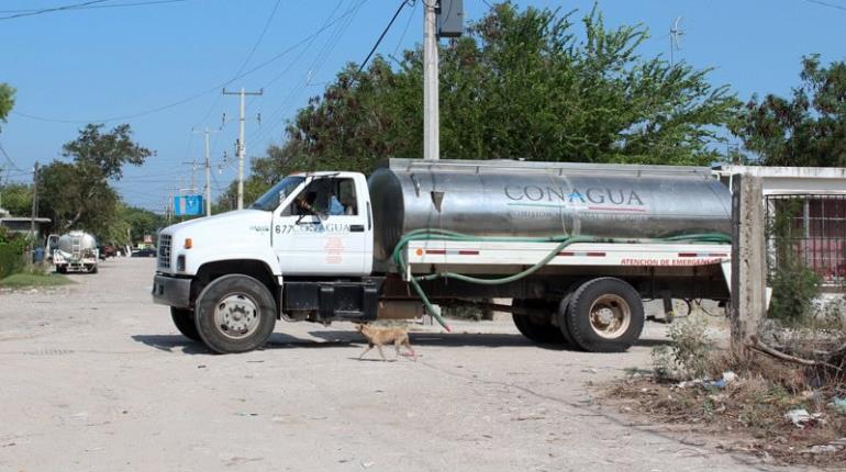 Suministra Conagua pipas para hospitales, viviendas y combate a incendios en Tabasco y 9 estados 