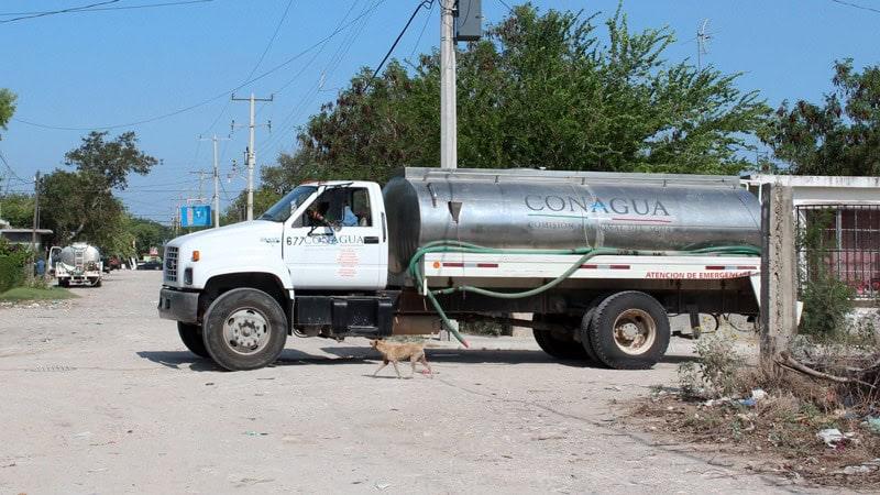 Suministra Conagua pipas para hospitales, viviendas y combate a incendios en Tabasco y 9 estados 