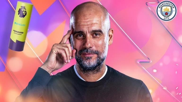 Pep Guardiola, elegido el Mejor Entrenador de la temporada en la Premier League