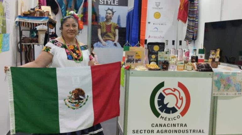 Chocolatera tabasqueña participa en Feria Agrícola Internacional en Serbia