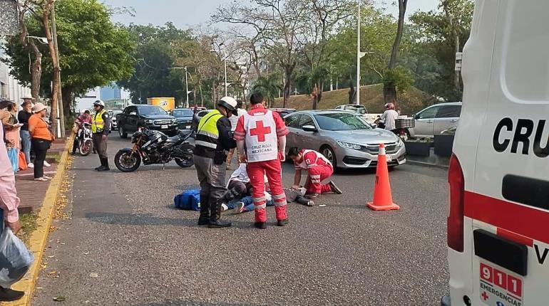 Atropellan a peatón en Paseo Tabasco