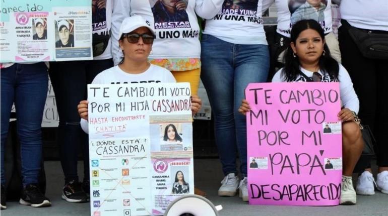 Colectivos de búsqueda de personas lanzan campaña "Vota por un desaparecido"