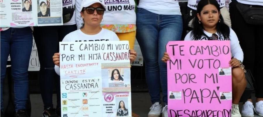 Colectivos de búsqueda de personas lanzan campaña "Vota por un desaparecido"