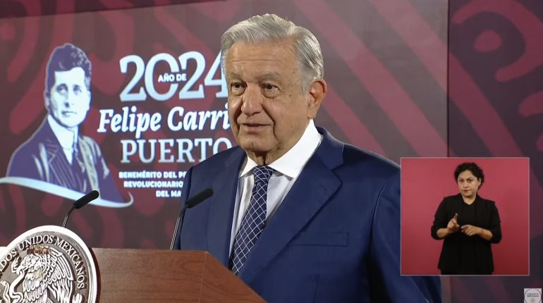 "Prefiere  esperar" dice AMLO ante cuestionamiento de si reconocerá a Palestina como Estado