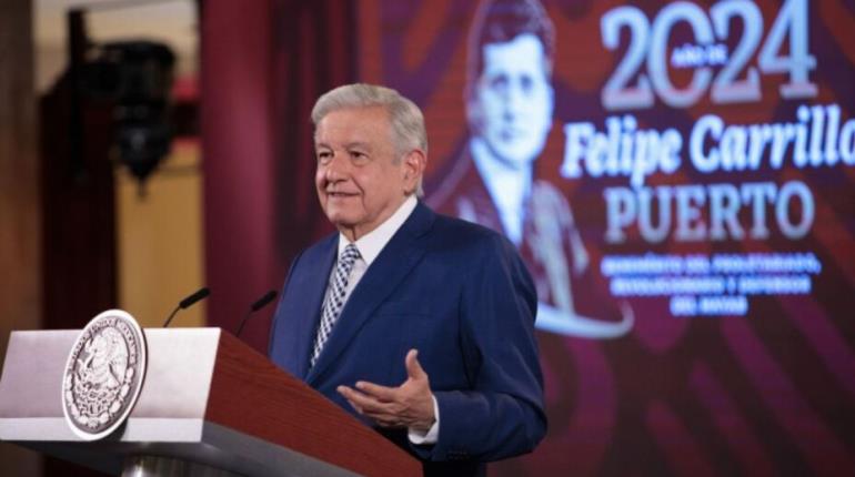 Desea AMLO que les vaya bien a las fuerzas progresistas en elecciones del Parlamento Regional Europeo