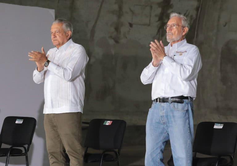 Entristece a AMLO fallecimiento de su extitular de SCT, Jorge Arganis Díaz Leal 