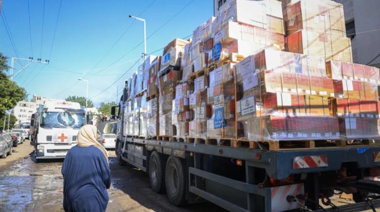 Ante crisis alimentaria y tras acuerdo con Egipto ayuda humanitaria empieza a ingresar en Gaza