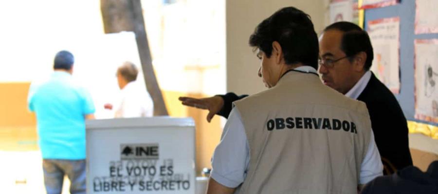 Autoriza INE a mil 309 observadores extranjeros para vigilar elecciones del 2 de junio