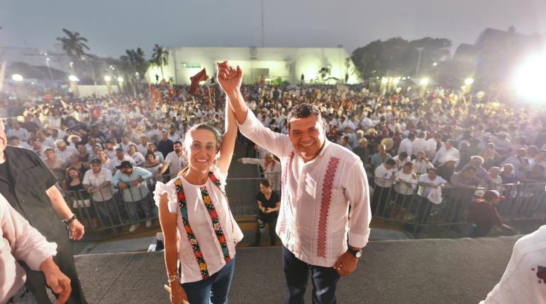 En cierre de campaña de Sheinbaum y May no hubo la espectacularidad que estaban obligados a mostrar: MAD