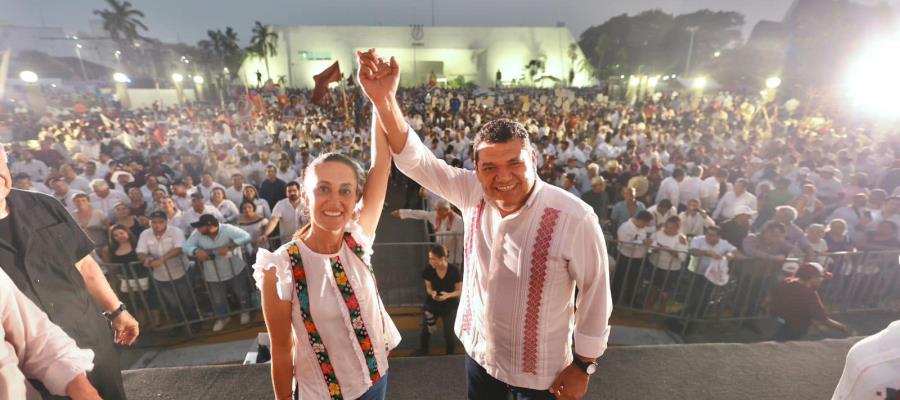 En cierre de campaña de Sheinbaum y May no hubo la espectacularidad que estaban obligados a mostrar: MAD