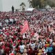 Con "caravana naranja", Minés de la Fuente cierra campaña en Centro