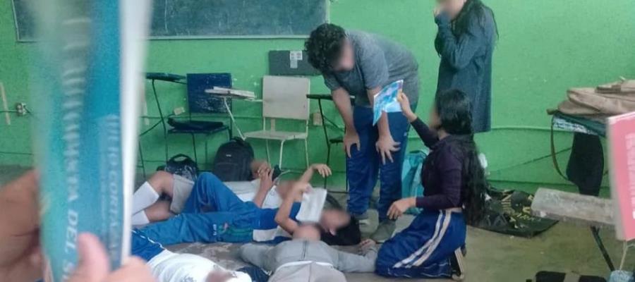 Suspenden a maestro que encerró a alumnos en salón sin ventilación en Veracruz