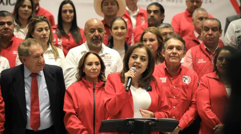 Alejandra del Moral "no se lleva nada del PRI": Arturo Montiel en reaparición apoyando al tricolor