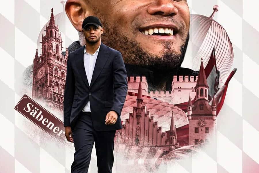 Vicent Kompany nuevo entrenador del Bayer Múnich