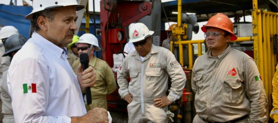 55% de avance en pozo exploratorio Tijib en Cárdenas, reporta Pemex